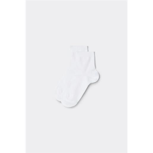 Calzedonia calzini corti in cotone bianco