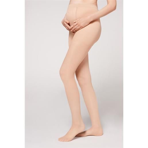 Calzedonia collant premaman velato 30 denari naturale