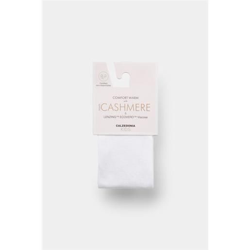 Calzedonia collant opachi in cashmere bambina bianco