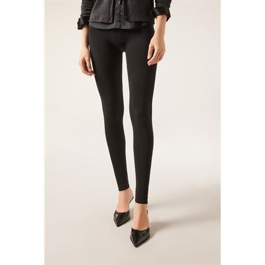 Calzedonia leggings in microfibra comfort ultra coprenti nero