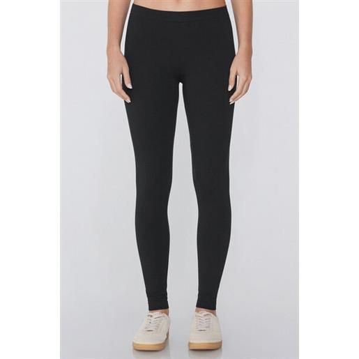 Tezenis leggings basic con cotone donna nero