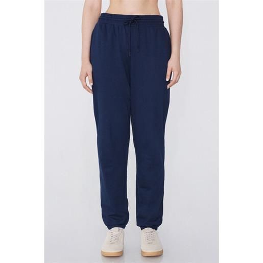 Tezenis jogger con tasche a filetto e coulisse donna blu