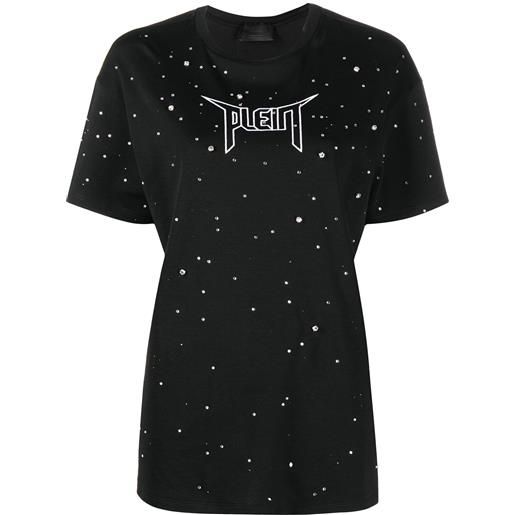 Philipp Plein t-shirt con decorazione - nero