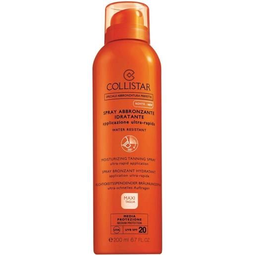 COLLISTAR spray abbronzante idratante spf20 200 ml