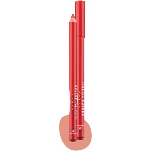 Rouge Baiser crayon contour des lèvres 21 coquelicot