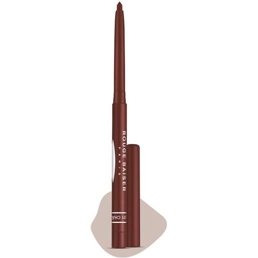 Rouge Baiser stylo contour des lèvres, 01 - châtaigne