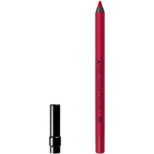 Diego dalla palma makeupstudio stay on me lip liner long lasting water resistant, rosso 46