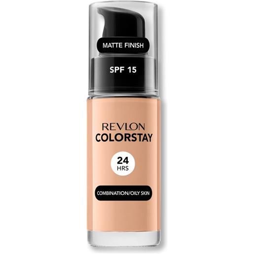 Revlon color. Stay makeup per pelli miste/grasse spf 15 #320 true beige 30ml