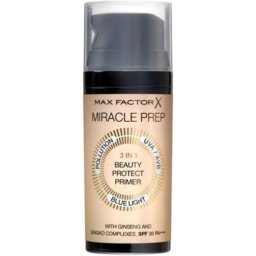 Max Factor miracle prep beauty protect spf30 pa+++, 30ml
