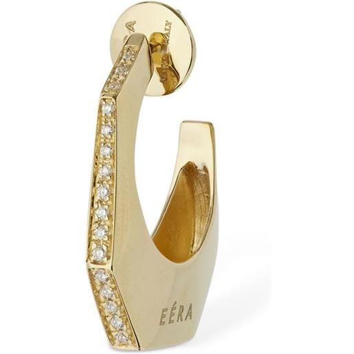 EÉRA orecchino singolo sabrina in oro 18kt e diamanti