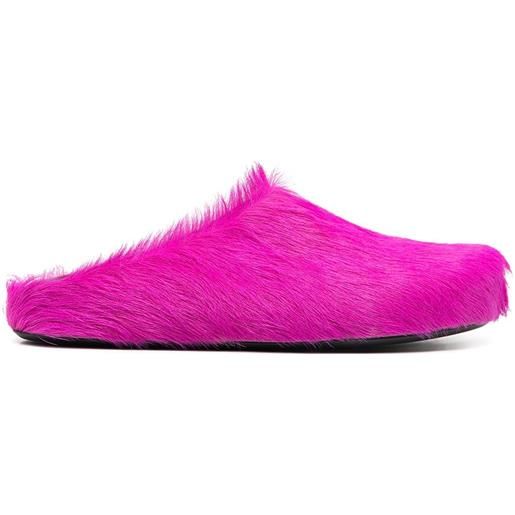 Marni slippers fussbet sabot - rosa