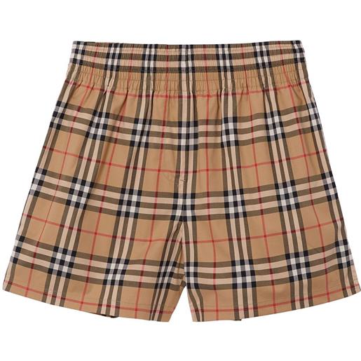 Burberry shorts vintage check - toni neutri