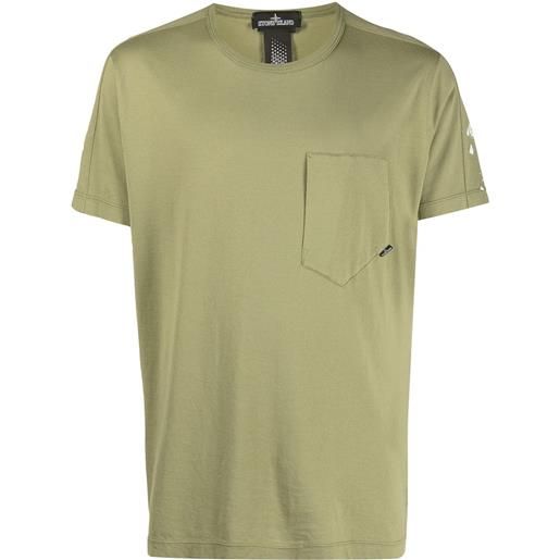 Stone Island Shadow Project t-shirt con applicazione - verde