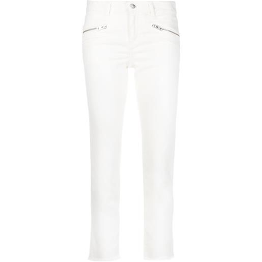 Zadig&Voltaire jeans slim crop ava - bianco
