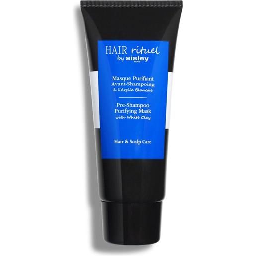 HAIR RITUEL BY SISLEY masque purifiant avant-shampoing à l'argile blanche 200 ml