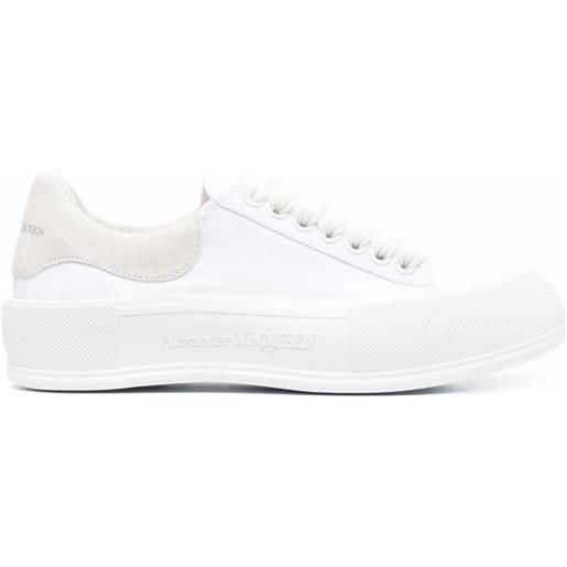 Alexander McQueen sneakers deck - bianco