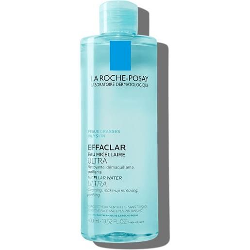 La Roche-Posay effaclar - detergente viso acqua micellare, 400ml