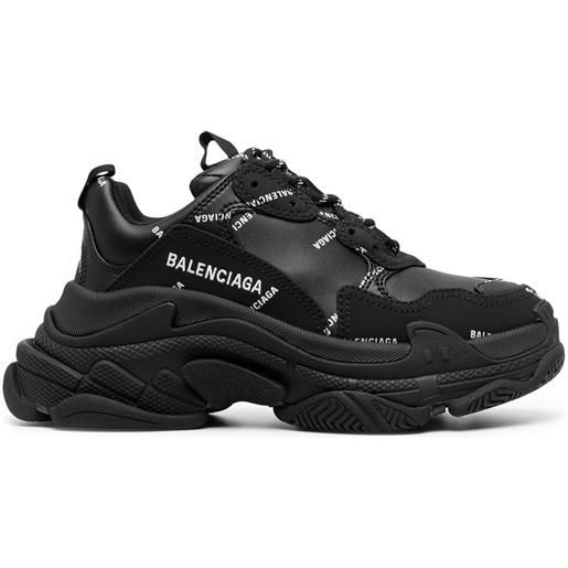 Balenciaga sneakers triple s - nero