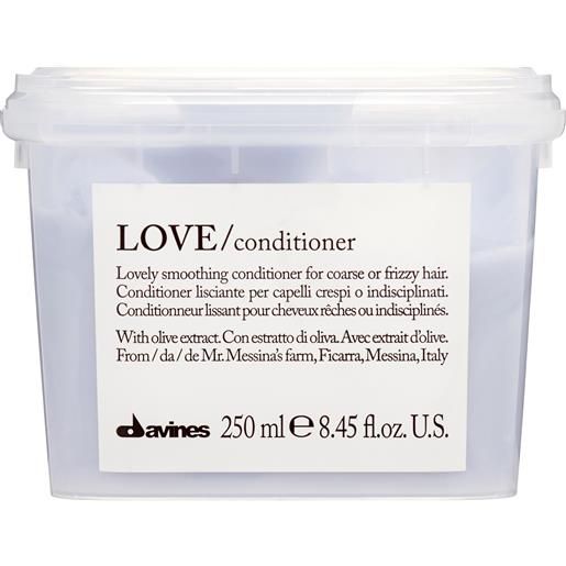 DAVINES essential haircare love smooth conditioner 250ml