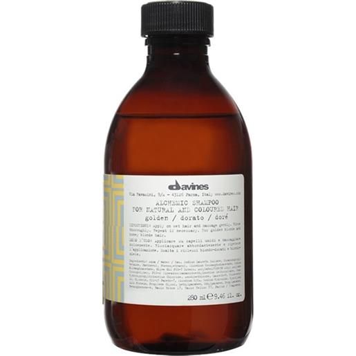 DAVINES alchemic shampoo golden 280ml