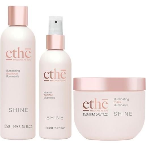 ETHÈ emsibeth ETHÈ shine shampoo 250ml+cocktail 150ml+mask 150ml