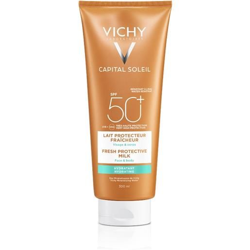 Vichy Sole vichy capital soleil - latte idratante fresco viso e corpo spf 50+, 300ml
