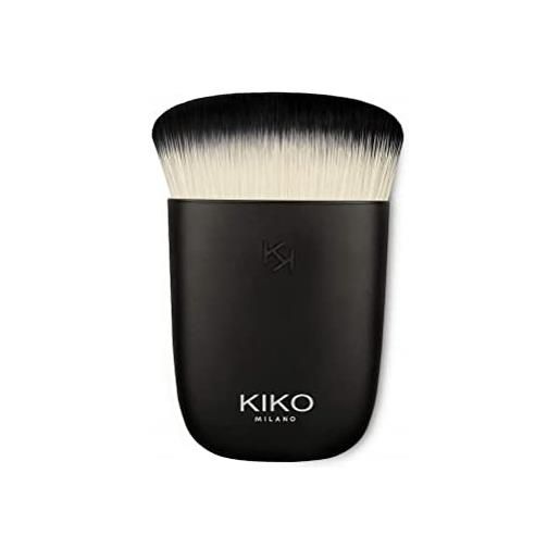 KIKO milano face 16 multi-purpose kabuki brush | pennello multiuso per applicazione di polveri e fondotinta viso, fibre sintetiche