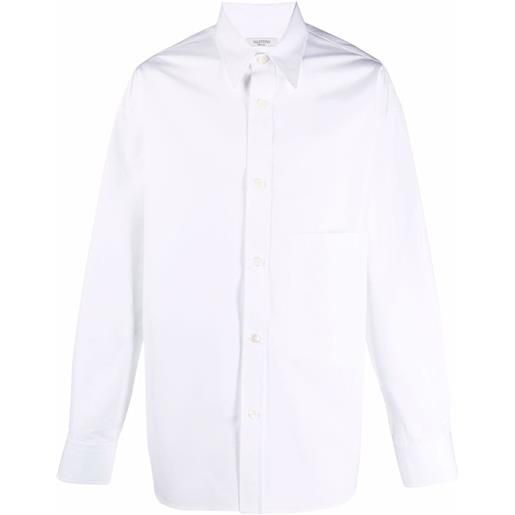 Valentino Garavani camicia con taschino - bianco
