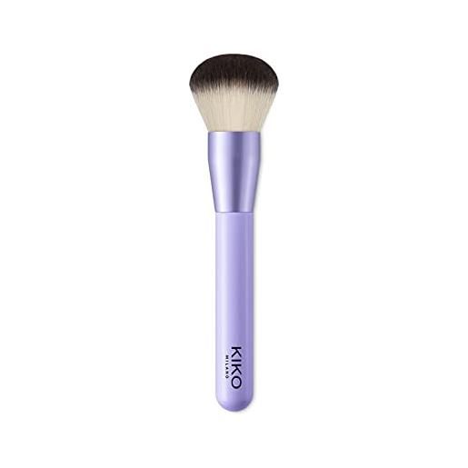 KIKO milano smart powder brush 102 | pennello rotondo per polveri viso, fibre sintetiche