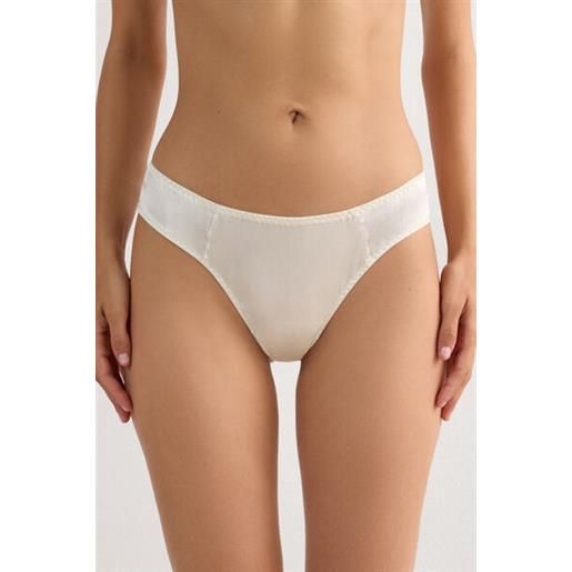 Intimissimi brasiliana in seta avorio