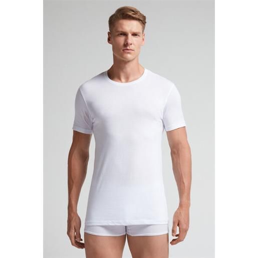Intimissimi t-shirt in cotone superior extrafine bianco