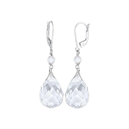 Jimmy Choo Ear cuff con cristalli - Argento