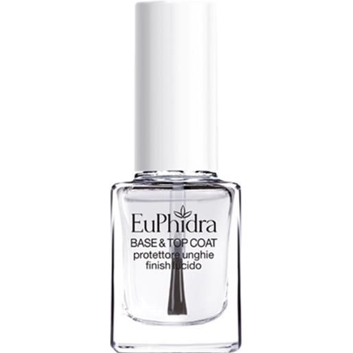 Euphidra mat top coat protettore unghie finish lucido, 10ml