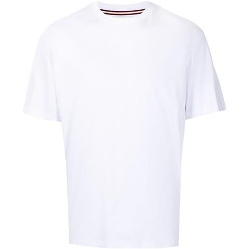 Bally set di 3 t-shirt con ricamo - bianco