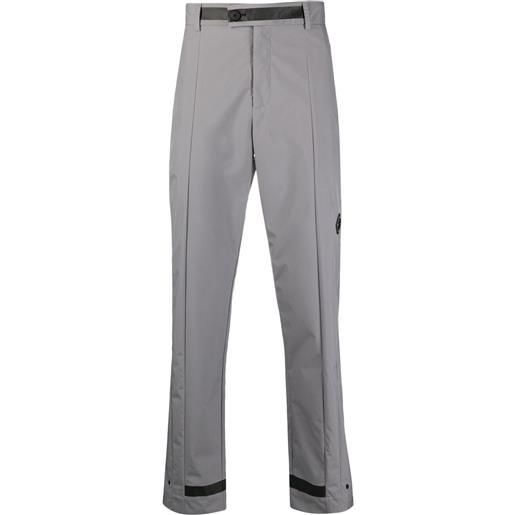 A-COLD-WALL* pantaloni dritti con applicazione - grigio