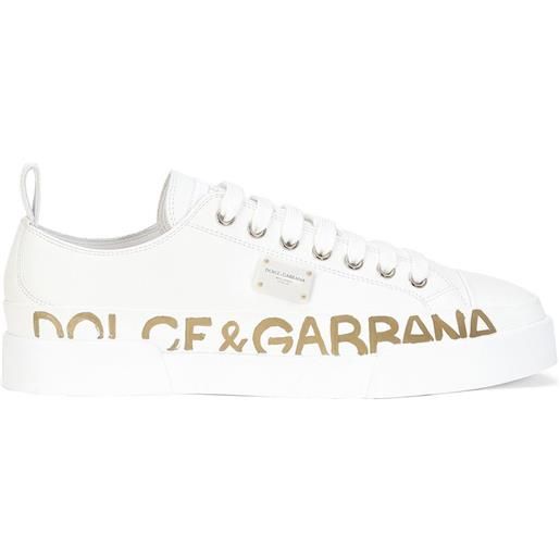 Dolce & Gabbana sneakers con stampa - bianco