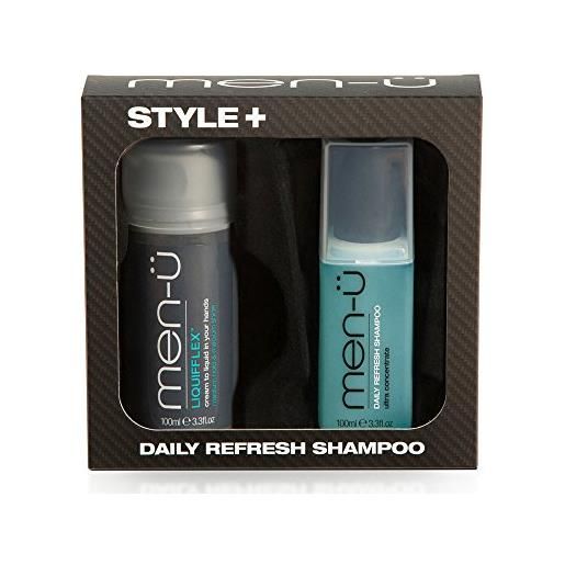 men-ü liquifflex 100 ml con free daily refresh shampoo 100 ml