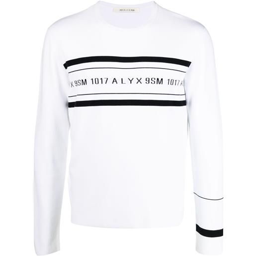 1017 ALYX 9SM maglione a girocollo - bianco
