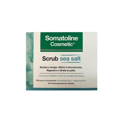 Somatoline cosmetic linea drenante scrub sea salt esfoliante marino corpo 350 g