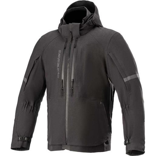 Alpinestars sirius drystar techshell hoodie jacket nero l uomo