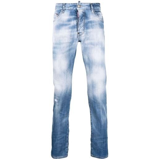 Dsquared2 jeans cool guy a righe - blu