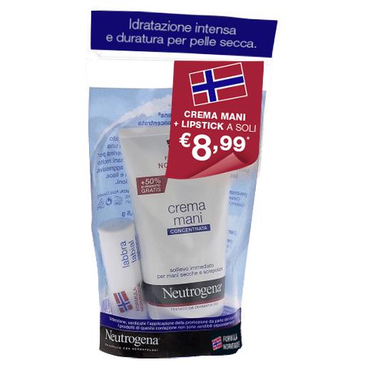 Neutrogena mani profumato + lipstick bundle