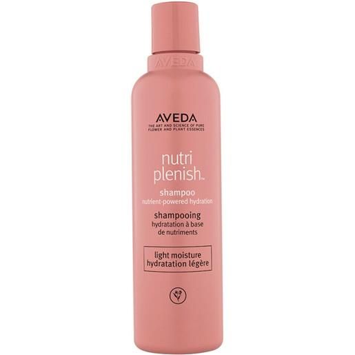 Aveda nutriplenish hydrating shampoo light moisture 250ml shampoo idratante leggero capelli secchi sottili