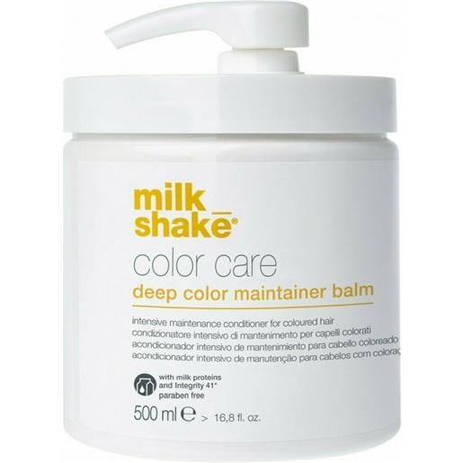 milk_shake color care deep color mantainer balm 500ml - balsamo intensivo protettivo capelli colorati