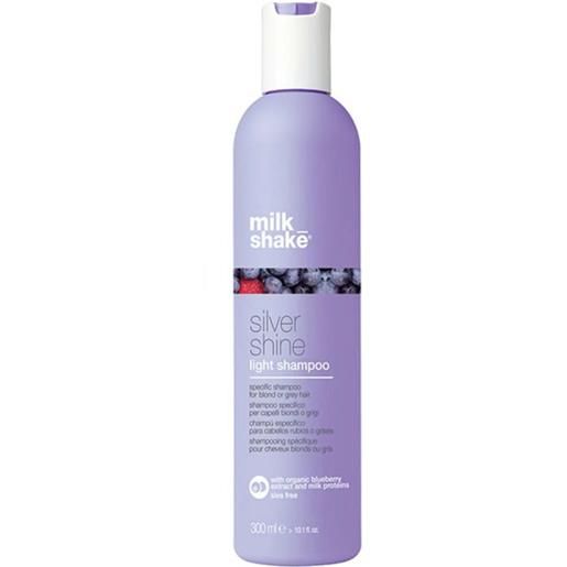 milk_shake silver shine light shampoo 300ml - shampoo antigiallo capelli biondi e grigi