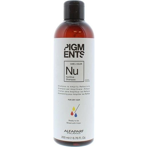 Alfaparf pigments nutritive shampoo 200ml - shampoo nutritivo capelli secchi