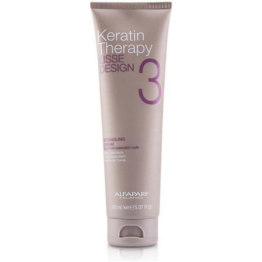 Alfaparf keratin therapy lisse design detangling cream 150 ml - crema districante trattamento lisciante