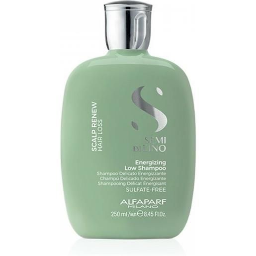 Alfaparf semi di lino scalp renew hair loss energizing low shampoo 250ml - shampoo energizzante capelli fragili