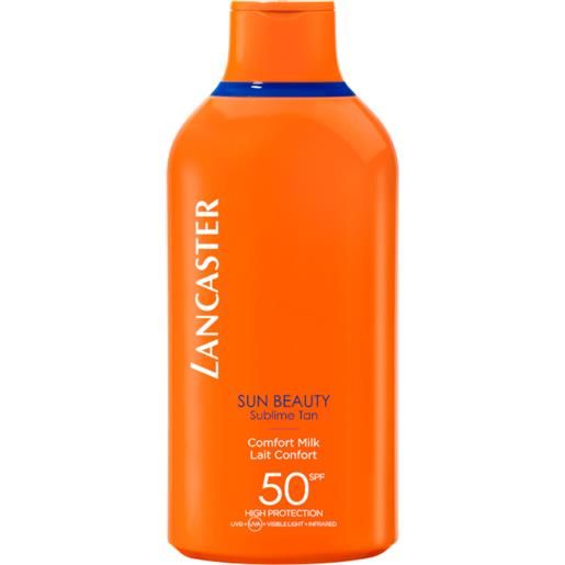 Lancaster sun beauty - comfort milk spf 50 body 400 ml