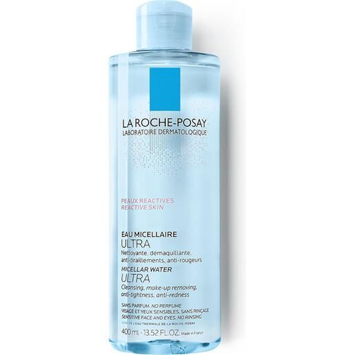 La Roche Posay detergente viso acqua micellare per pelle reattiva 400 ml